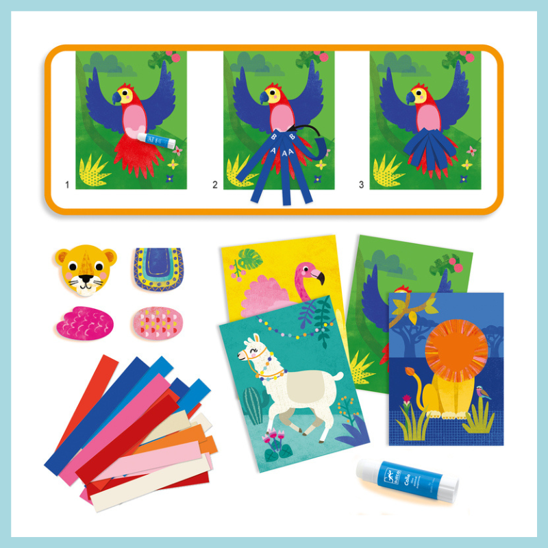Small Loops Collage Kit