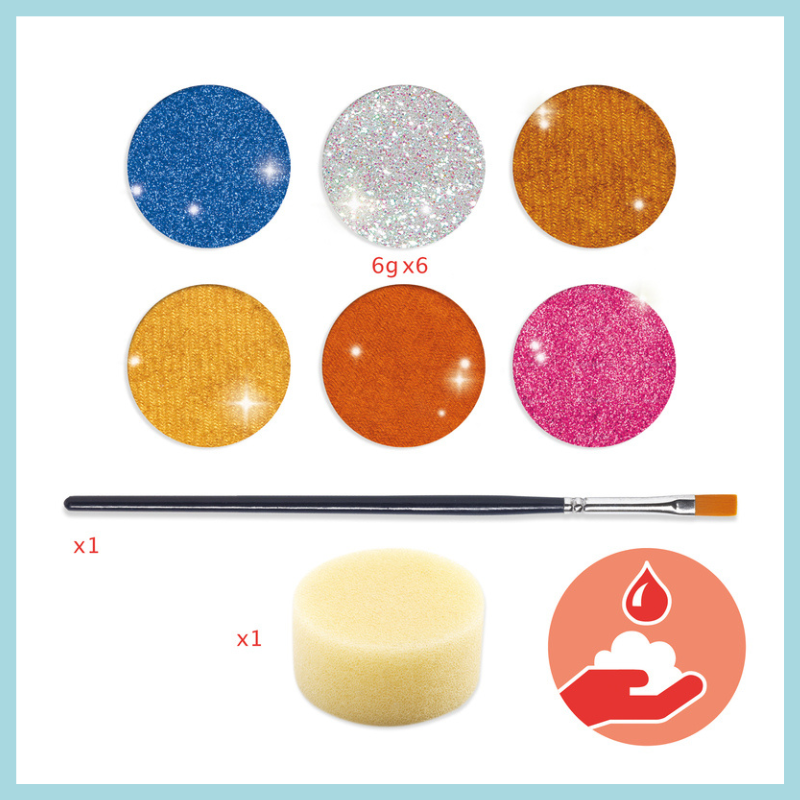 Face Paint Art Palette (6 Colours)
