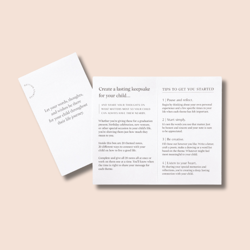 Life Notes | A Letter Wring Kit By You For Your Child
