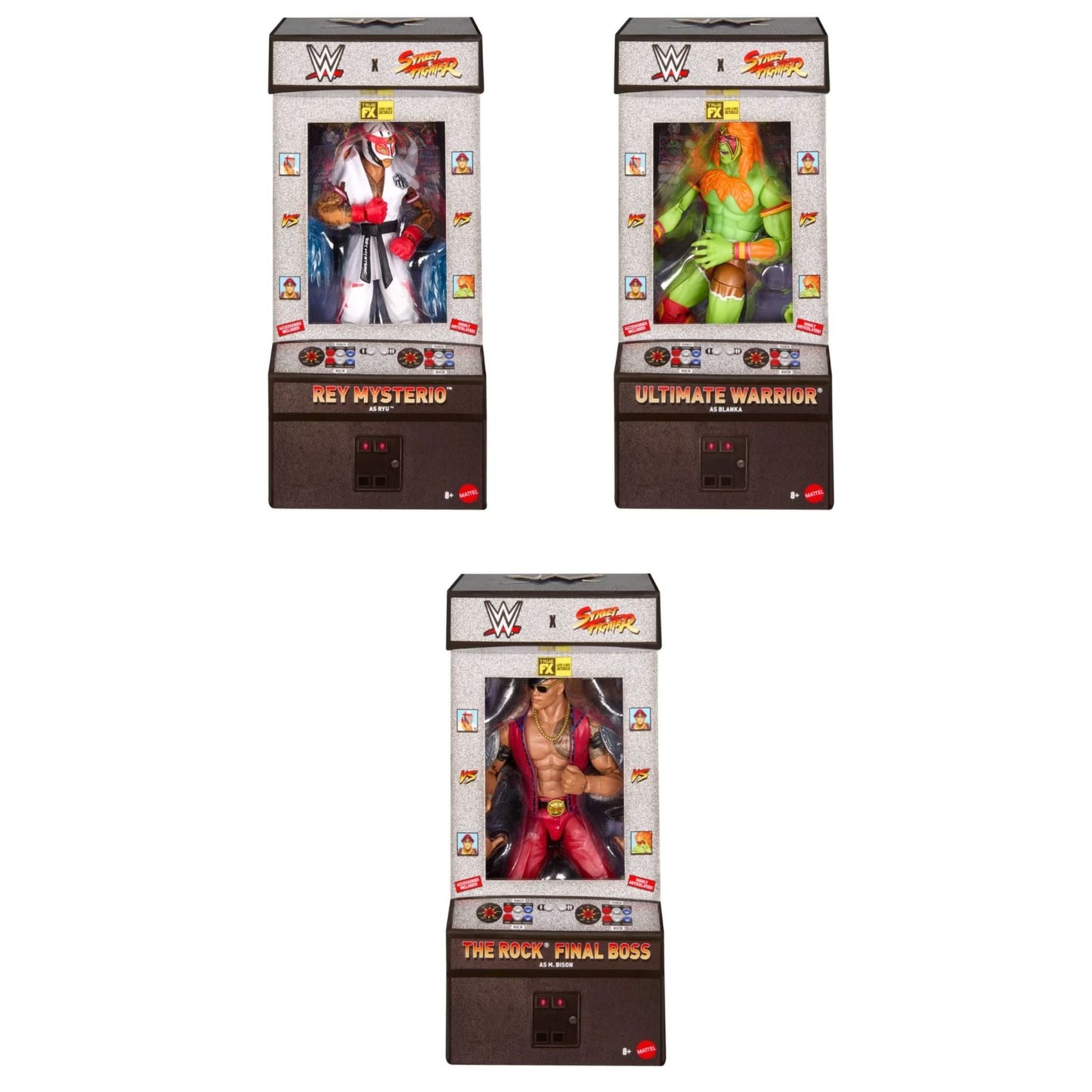 WWE x Street Fighter Elite - Series 1 (Assorted)
