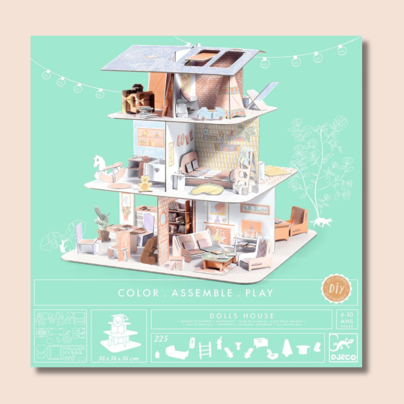 Do It Yourself Cut Out Dolls House