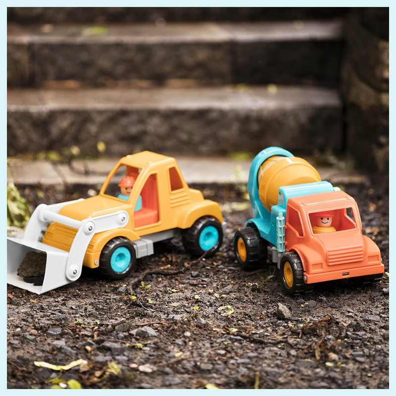 Cement Mixer with Driver