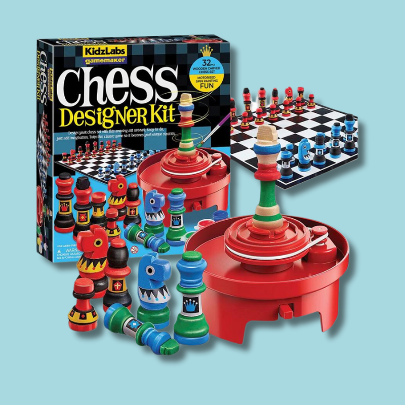 KidzLabs Gamemaker | Chess Designer Kit (5-9 Years)