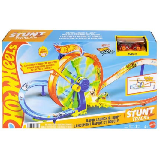 Hot Wheels Rapid Launch & Loop Playset