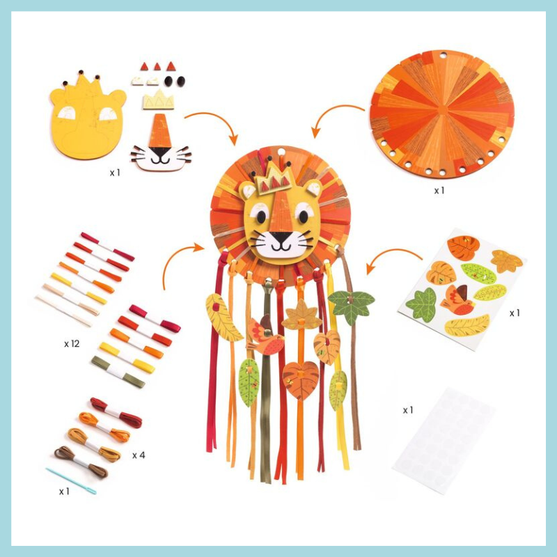 Do It Yourself Little Lion Dreamcatcher