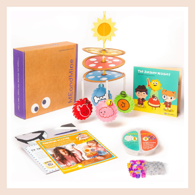 Aha! Skin UV & Sunscreen Lab Science Kit | The Sunshine Mischief