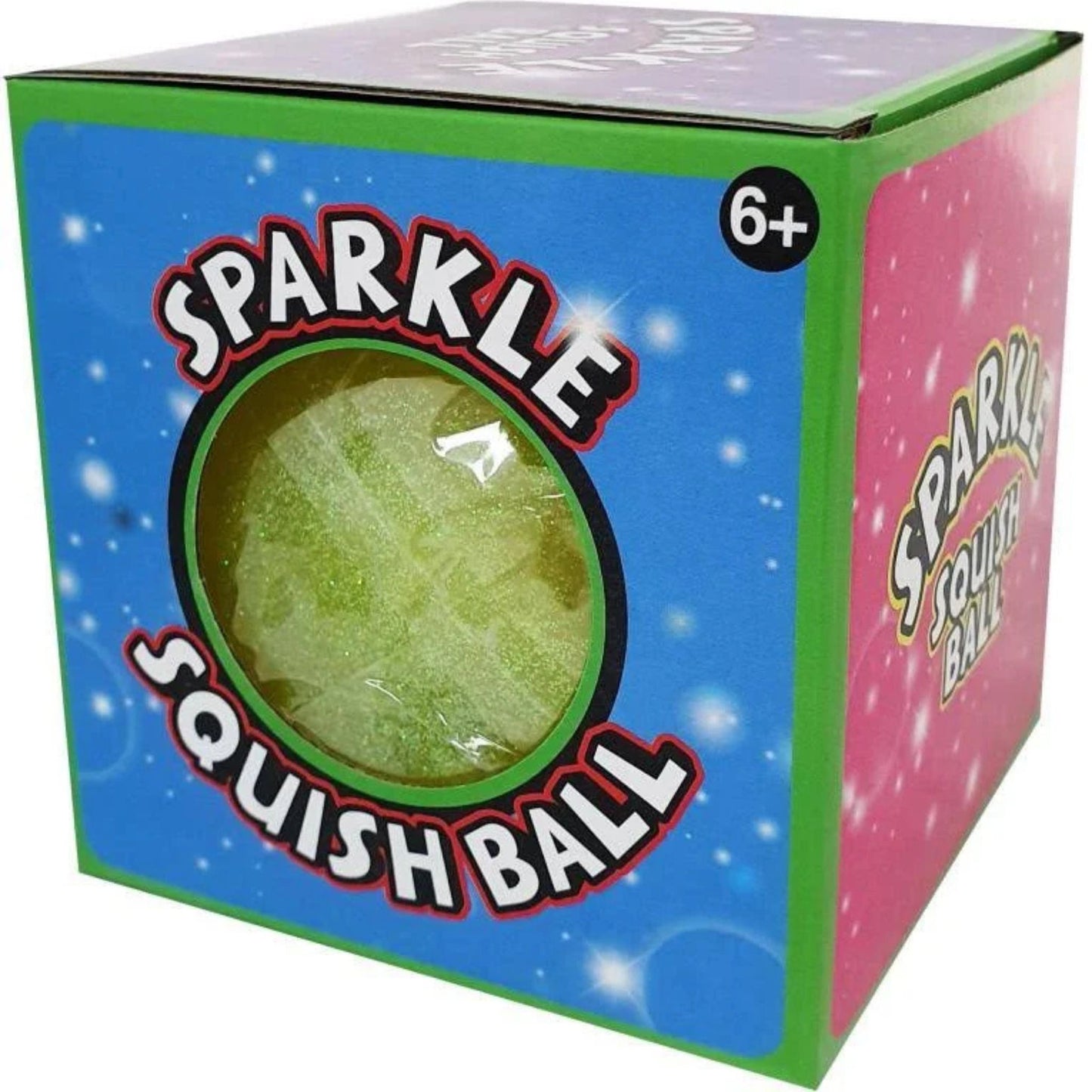 Squishy Sparkle Ball (10cm, Assorted)