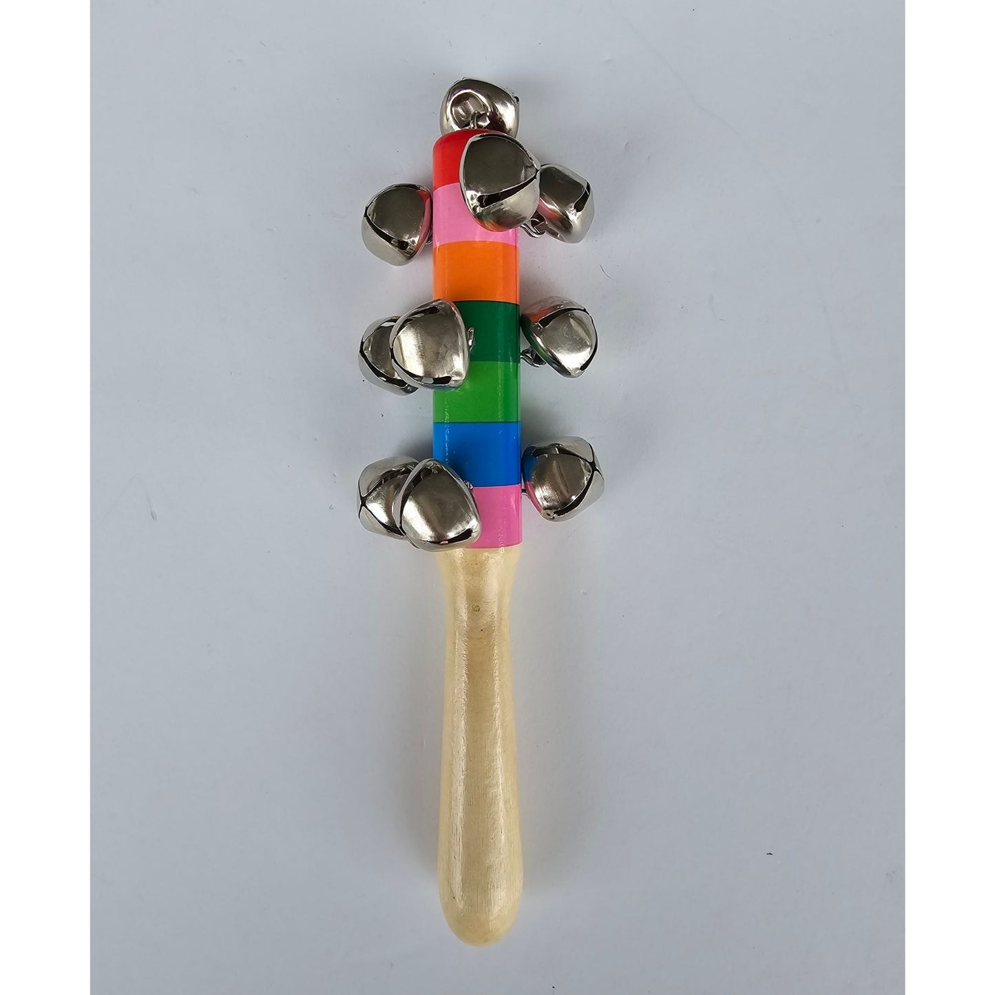 Wooden Rainbow Bell Shaker (Second Play)