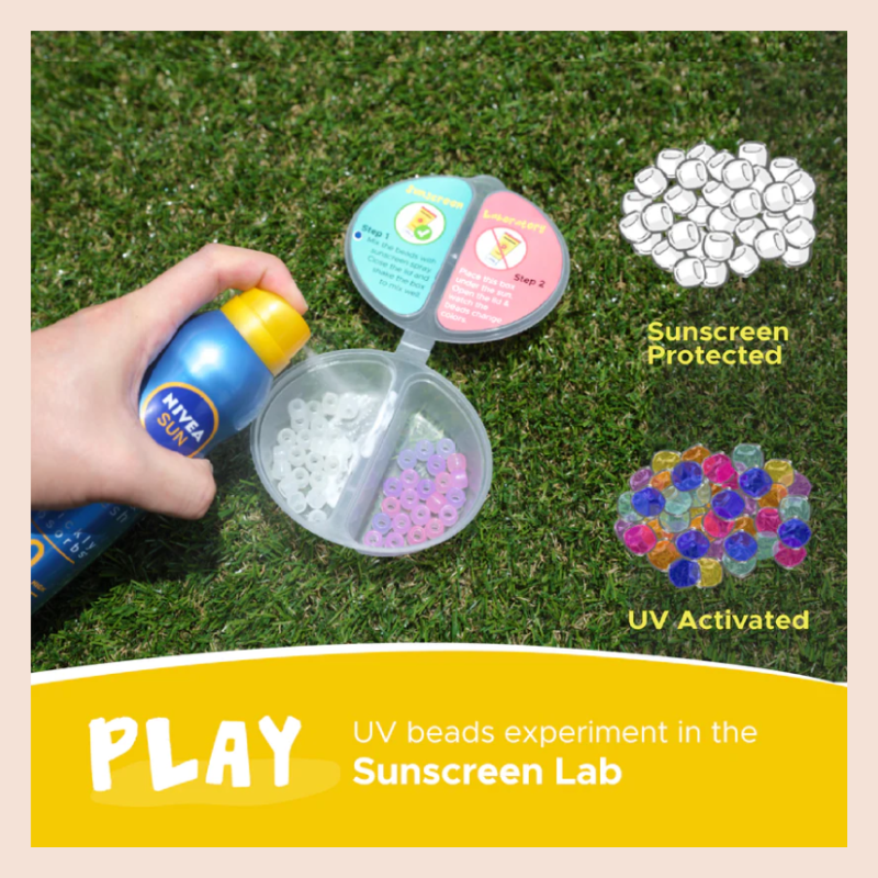 Aha! Skin UV & Sunscreen Lab Science Kit | The Sunshine Mischief