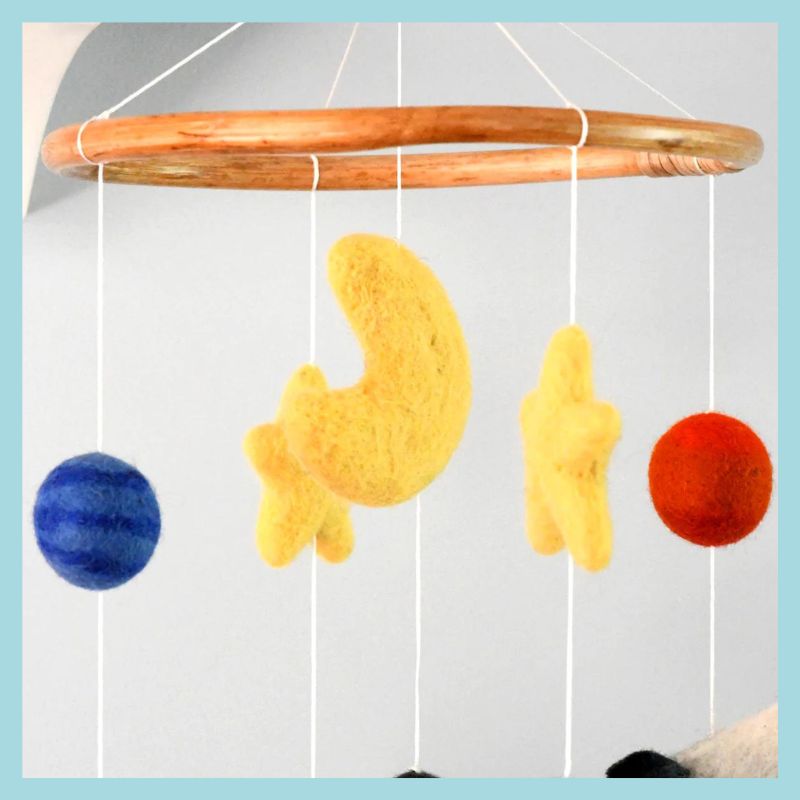 Hanging Mobile | Outer Space, Rocket & Astronaut