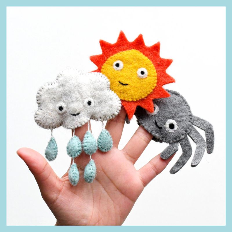 Finger Puppets | Itsy Bitsy Spider
