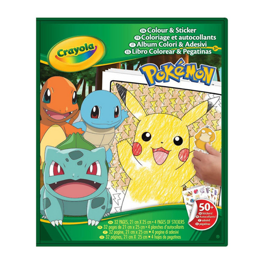 Crayola Colouring and Sticker Book