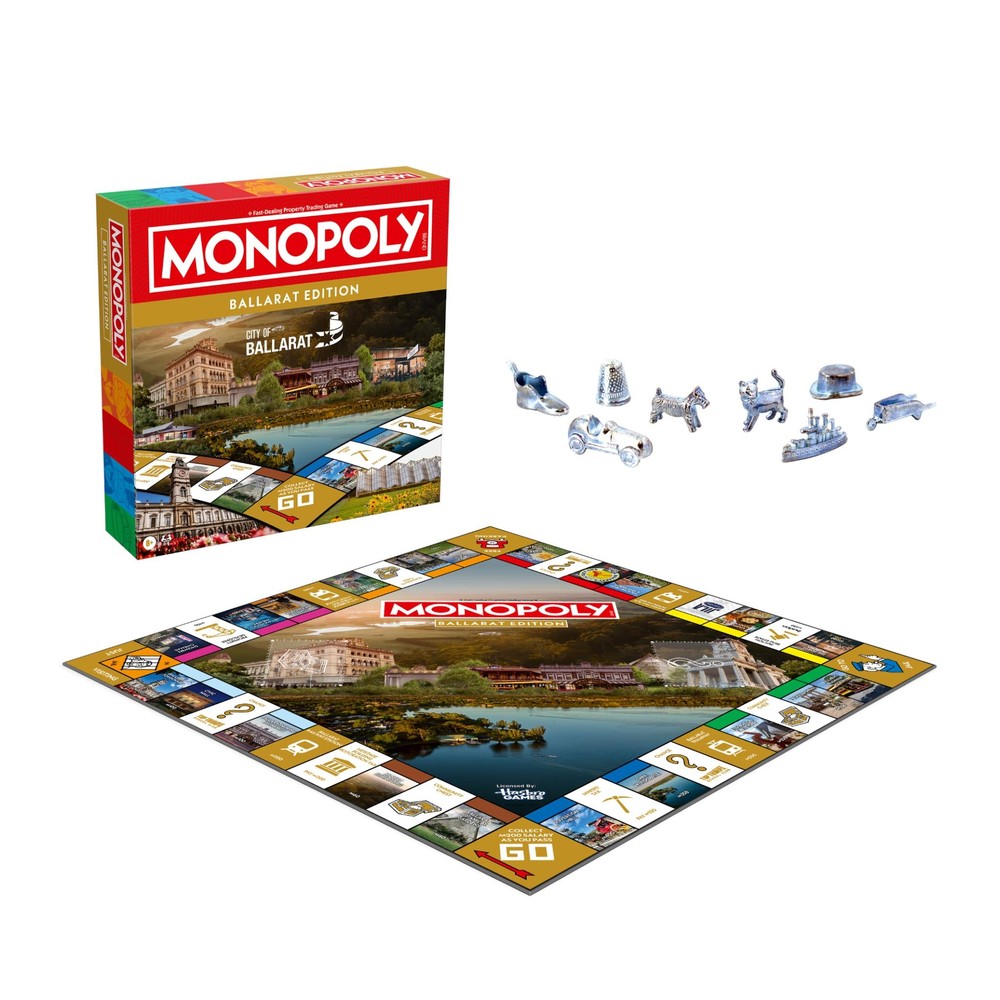Monopoly game – official product packaging