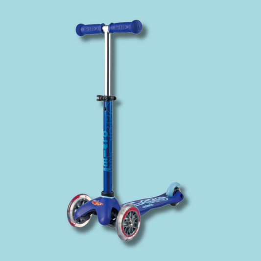 Mini Micro Deluxe 3 Wheel Scooter | Blue (2-5 Years)