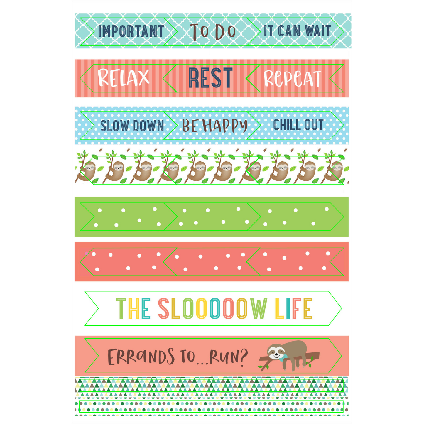 Peter Pauper Press Planning Stickers
