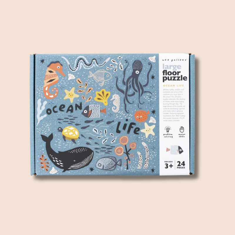 Ocean Life Floor Puzzle (24 Pieces)