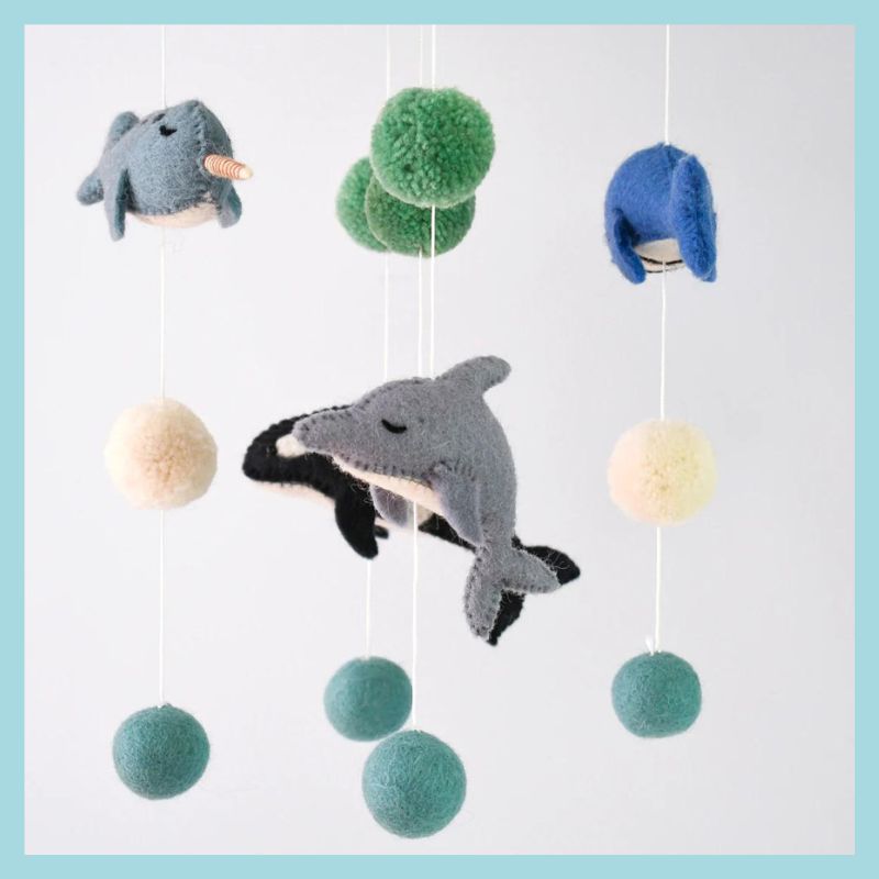 Hanging Mobile | Ocean Marine Mammals