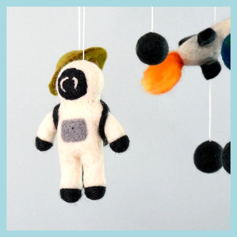 Hanging Mobile | Outer Space, Rocket & Astronaut