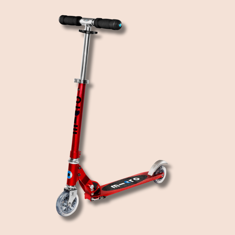 Micro Foldable Sprite Scooter | Red (5-12 Years)