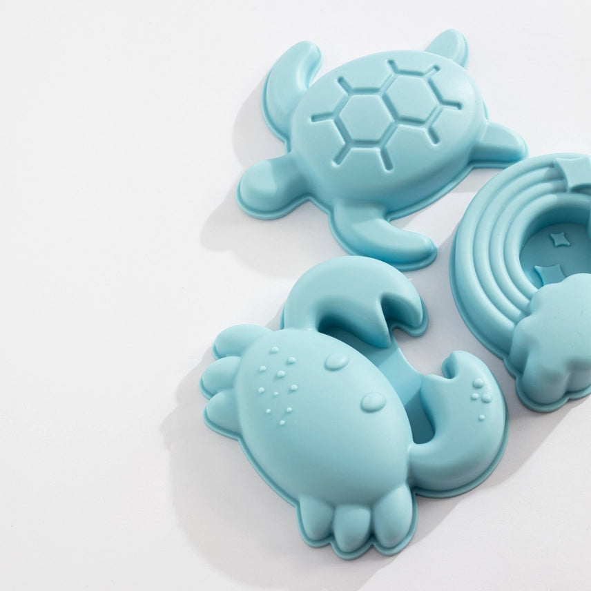 8pc Silicone Bucket Set