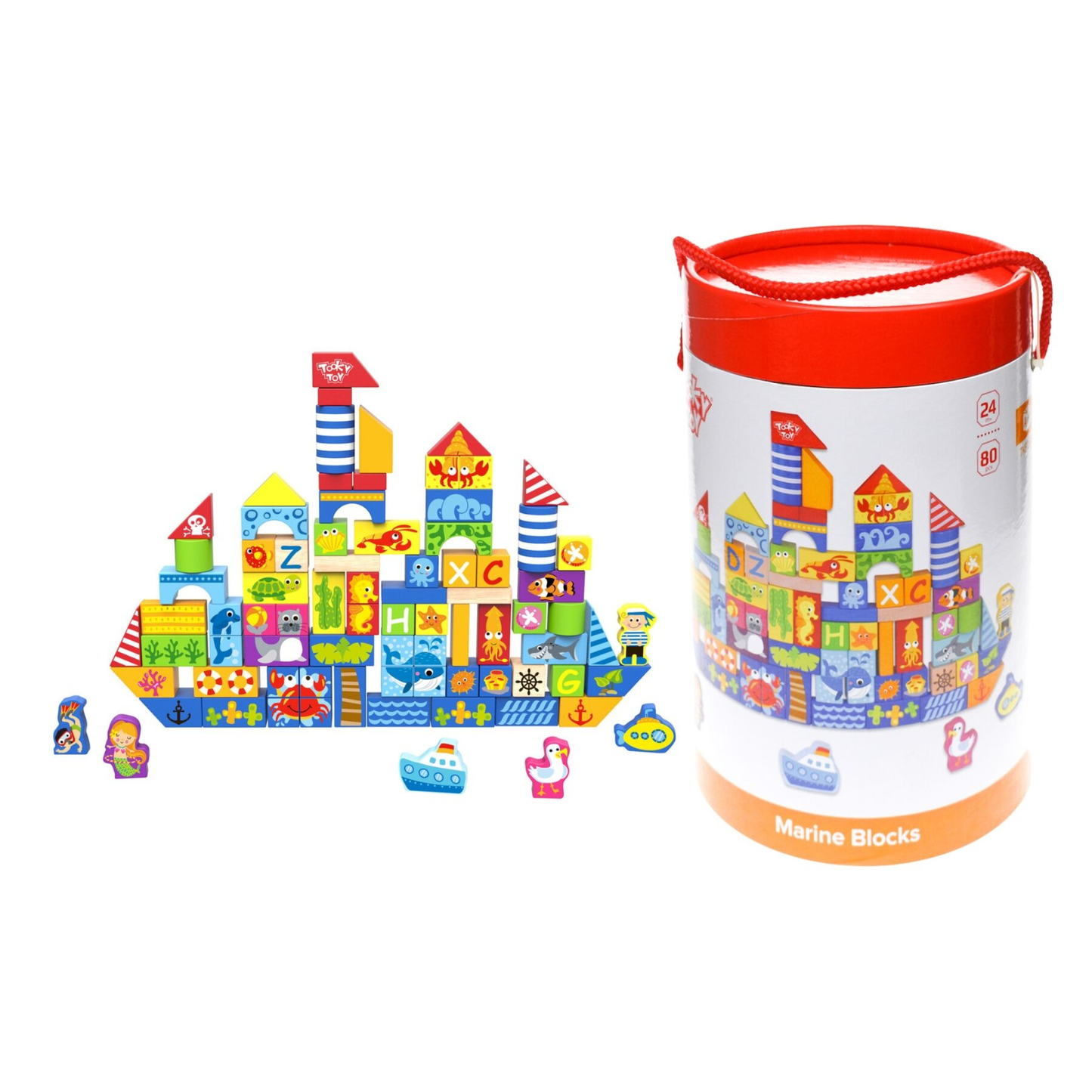 Marine Building Blocks (80 pcs)