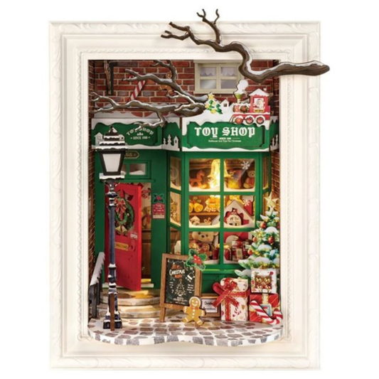 Rolife Santa’s Toy Shop DIY Miniature Kit