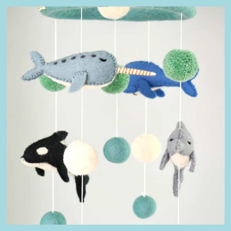 Hanging Mobile | Ocean Marine Mammals