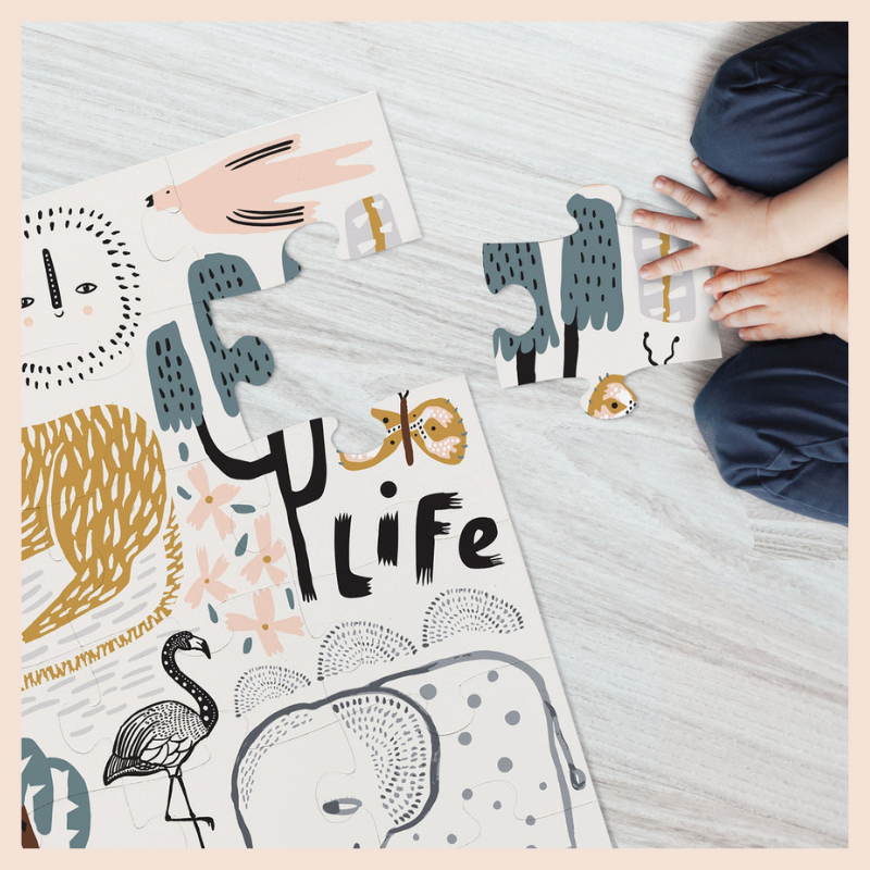 Wild Life Floor Puzzle (24 Pieces)