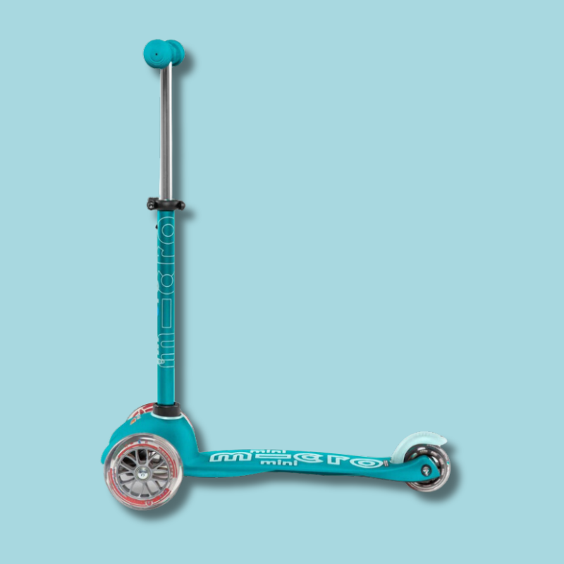 Mini Micro Deluxe 3 Wheel Scooter | Aqua (2-5 Years)