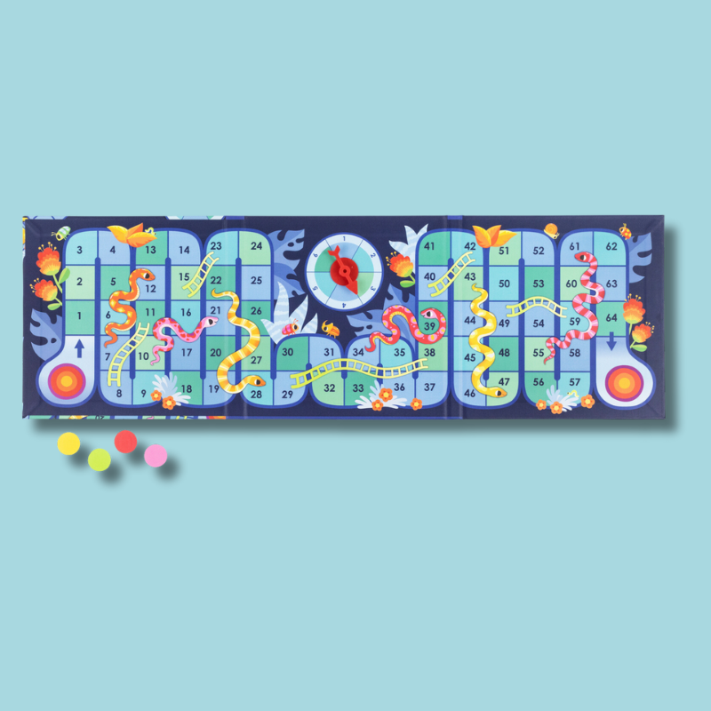 Snakes & Ladders + Tic, Tac, Toe (4-6 Years)