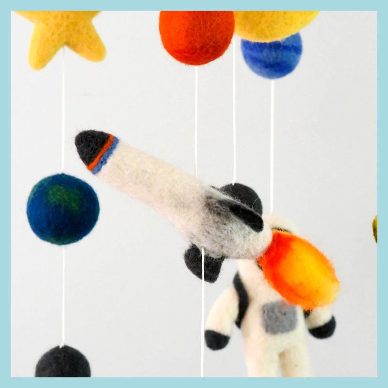 Hanging Mobile | Outer Space, Rocket & Astronaut