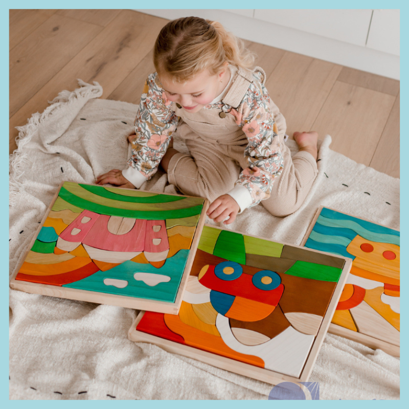 Car Puzzle & Play Set