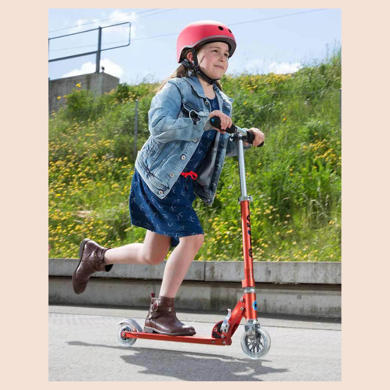 Micro Foldable Sprite Scooter | Red (5-12 Years)