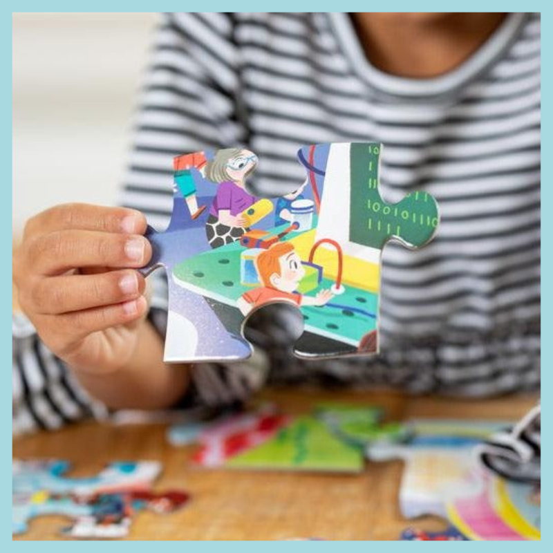Day at the Museum Puzzle - Science (48 Pieces)