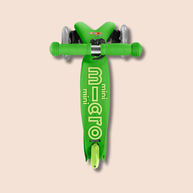 Mini Micro Deluxe 3 Wheel Scooter | Green (2-5 Years)