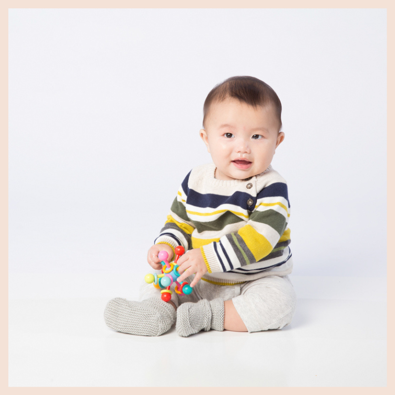 Atom Rattle & Teether Toy