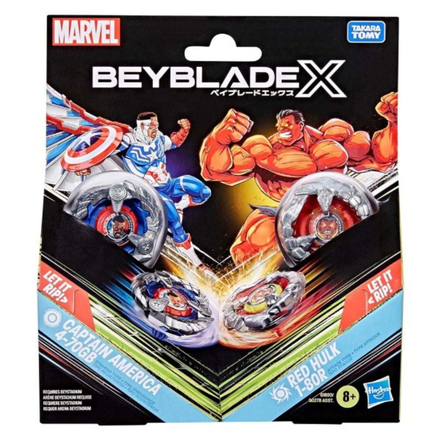 Beyblade X Marvel Collab Multipack (Assorted)