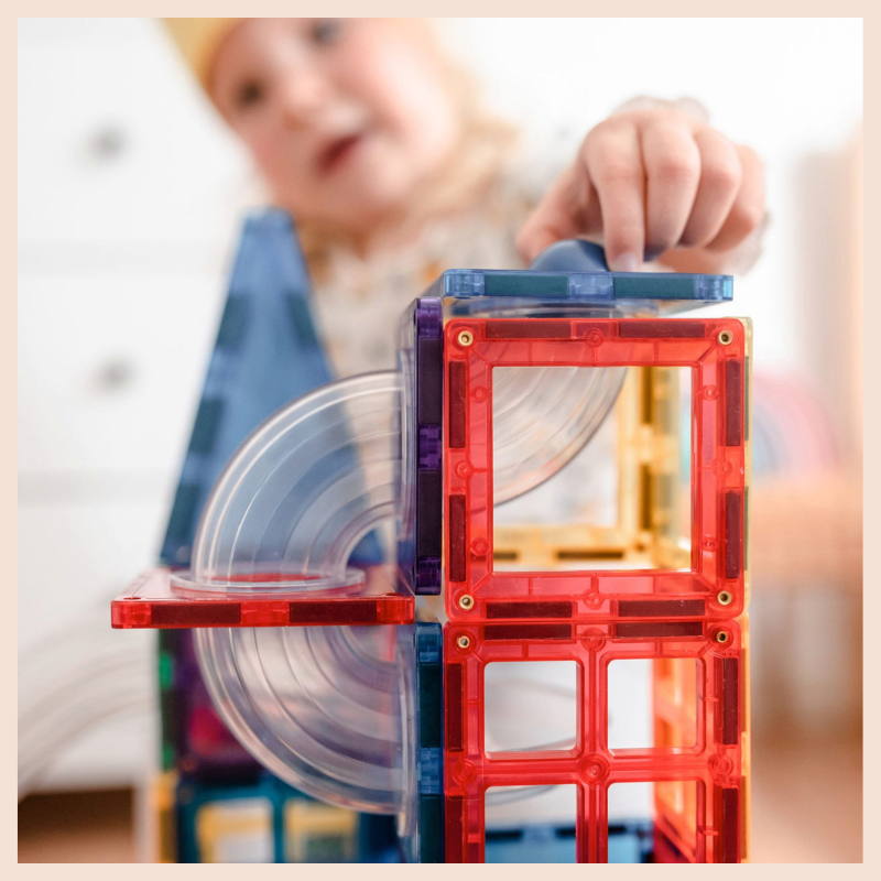 Connetix Rainbow Ball Run Pack (92 Pieces)