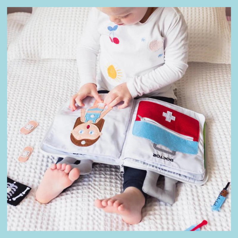 Fabric Activity Book | When I Grow Up