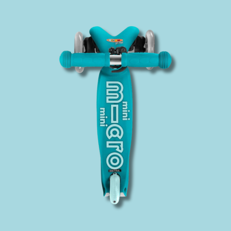 Mini Micro Deluxe 3 Wheel Scooter | Aqua (2-5 Years)