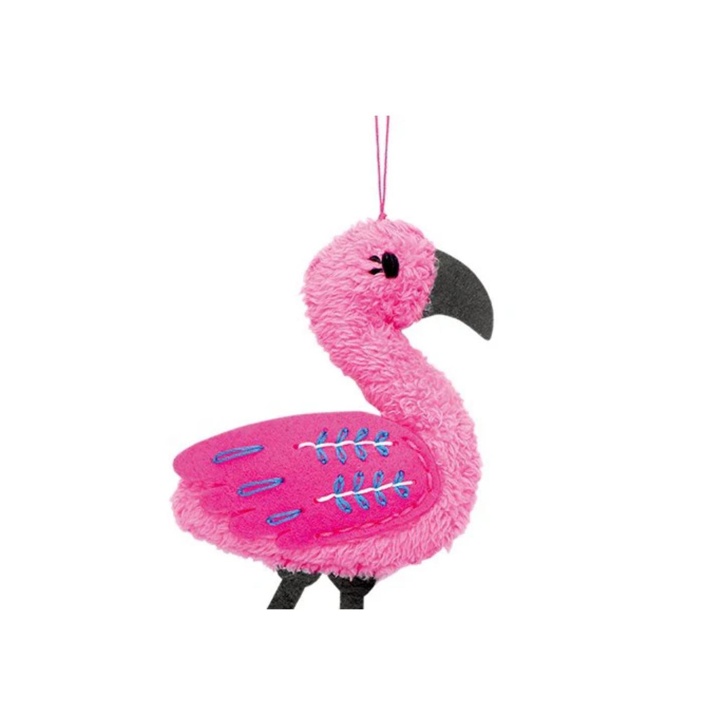 Sewing - Key Chain - Flamingo