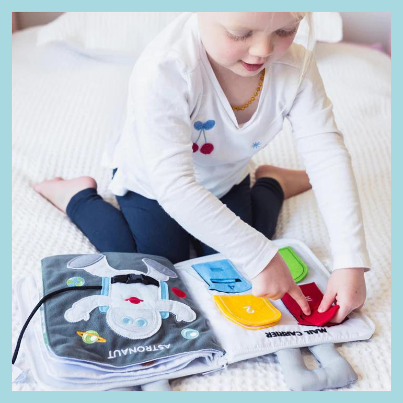 Fabric Activity Book | When I Grow Up
