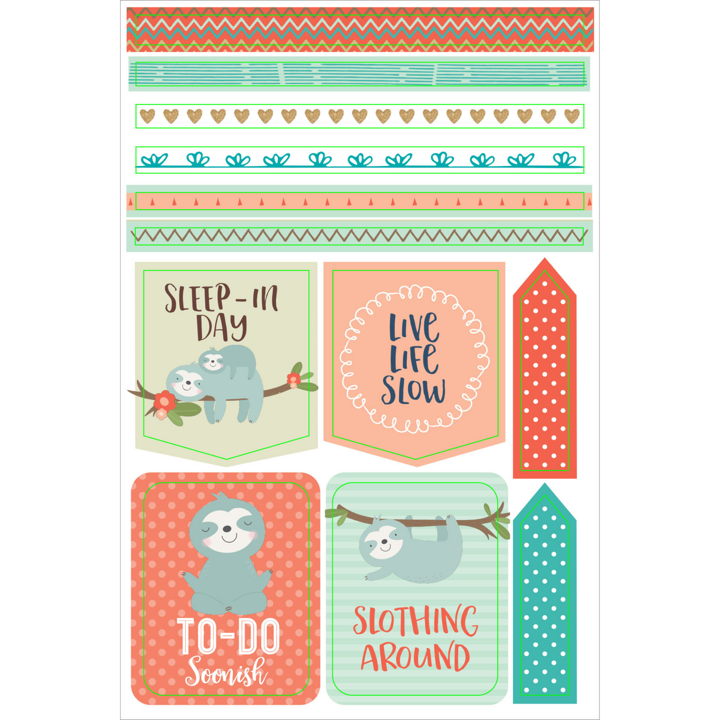 Peter Pauper Press Planning Stickers