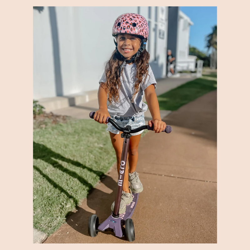 Micro Scooters Maxi Deluxe Pro | Purple (5-12 Years)