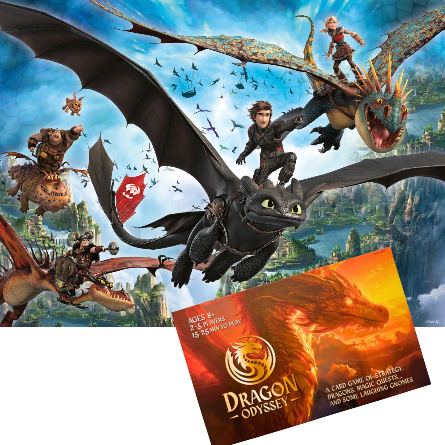 Dragons & Heroes Birthday Set