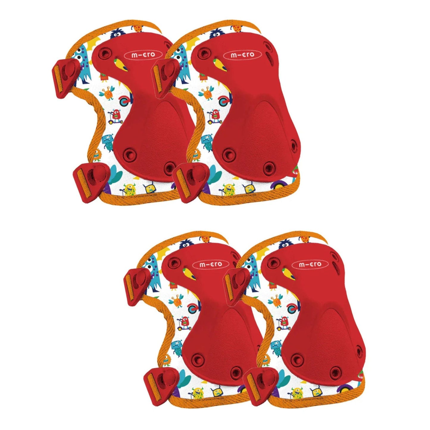 Micro Knee & Elbow Pads - Monster
