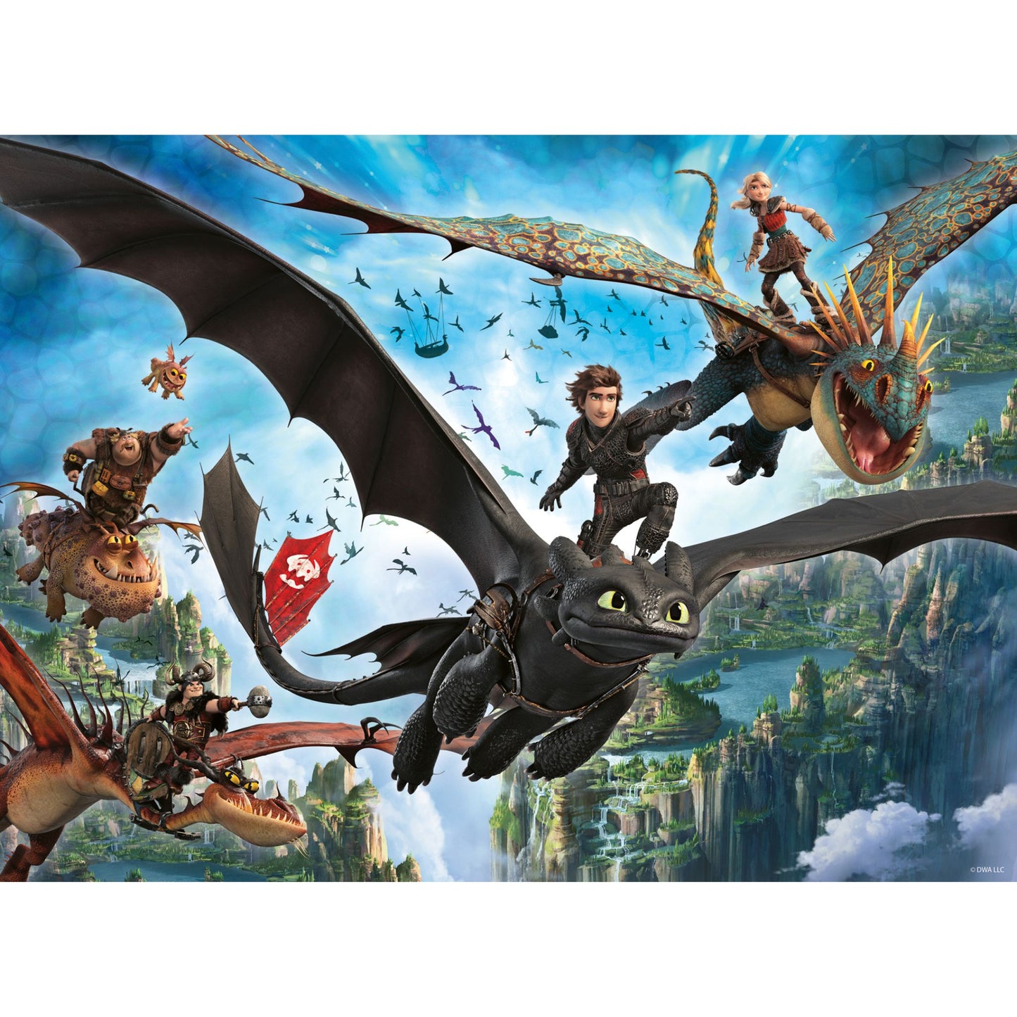 Dragons & Heroes Puzzle (150 pcs)