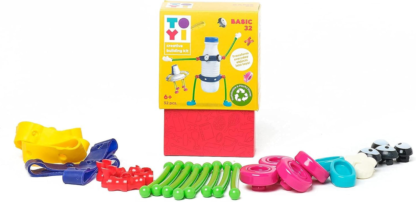Toyi Creative Toy Building Kit (32 Pieces)
