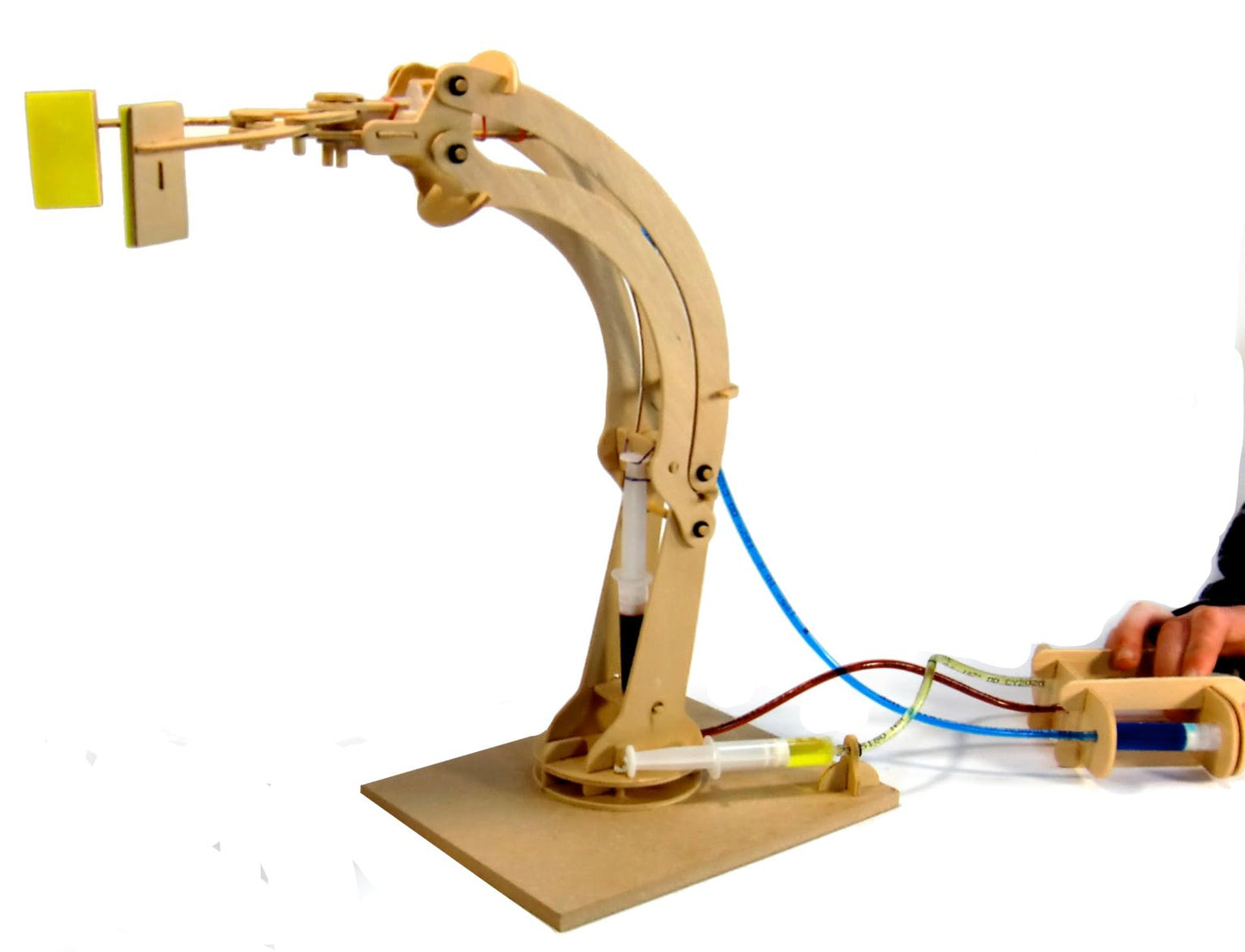 Hydraulic Robotic Arm - Wooden Kit