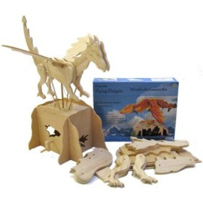 Automaton Dragon Wooden Kit